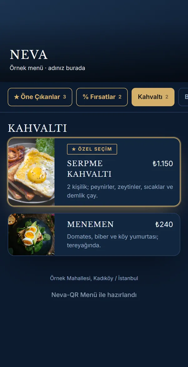Royal Blue şablonu önizlemesi